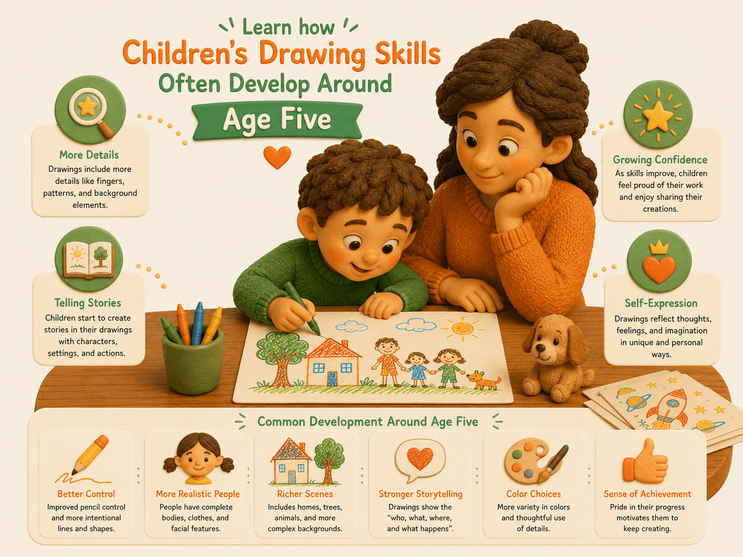 Drawing Development at Age 4: What Parents Can Expect