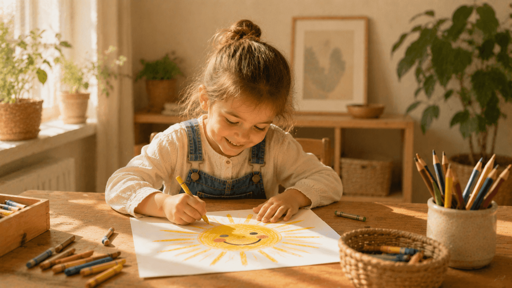 Sun Drawing Meaning in Children’s Drawings
