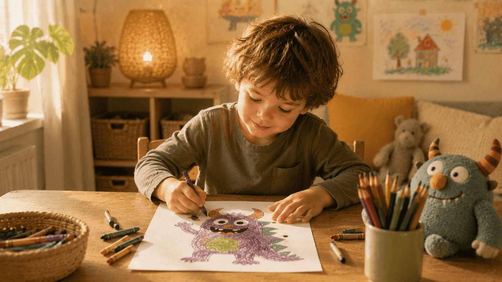 Why Does My Child Draw Monsters